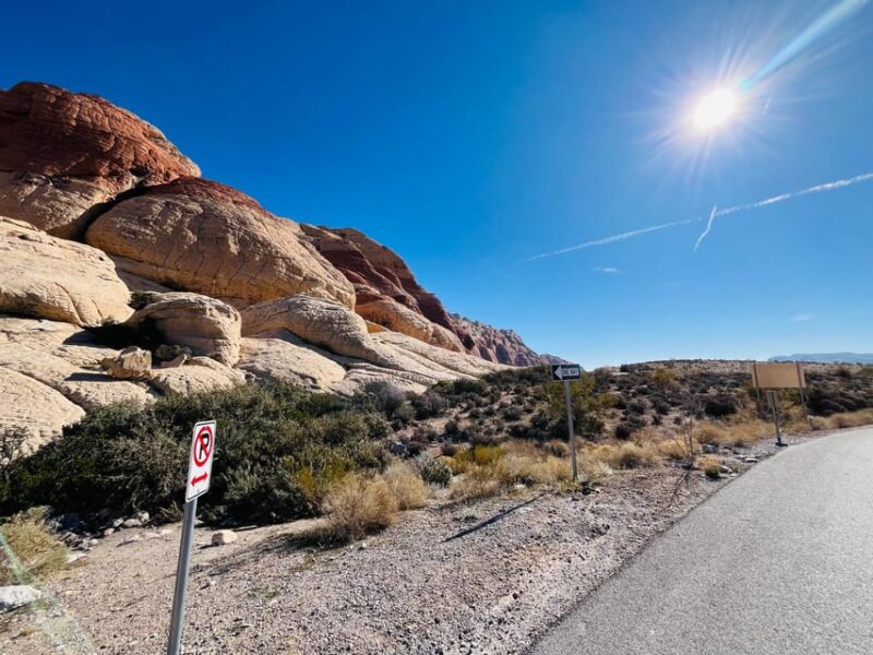 Tesla Self Guided Red Rock Canyon Loop Tour - Meet at the North End of the Las Vegas Strip for Easy Access