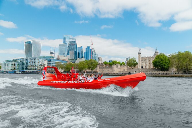 Thames High-Speed Zone Speedboat in London - Key Points