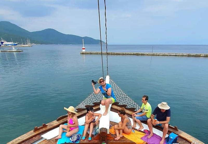 Thassos: Full-Day Cruise with BBQ and Swim Stops - Food and Drink on Board