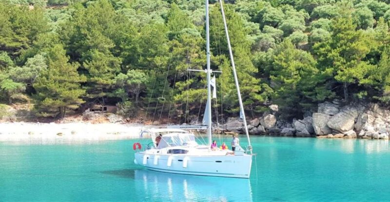 Thassos Island: Sailing Day Cruise Beer & Snack - Key Points