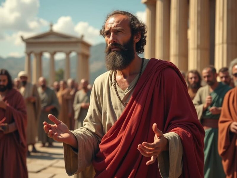 The Apostle Pauls Missionary Journey in Athens and Corinth - Exploring the Ancient Agora of Athens