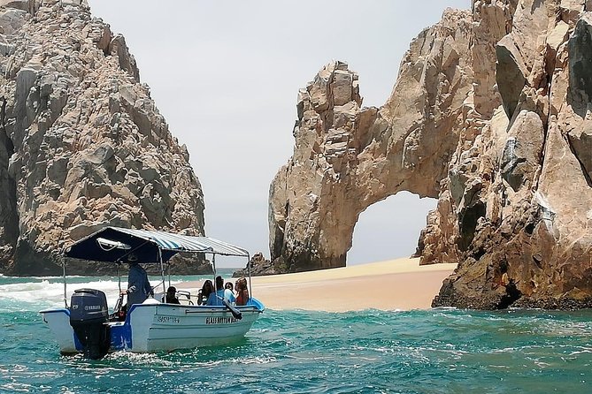 The Arch of Los Cabos Glass-bottom boat tour - Exploring Playa del Amor and Playa del Divorcio