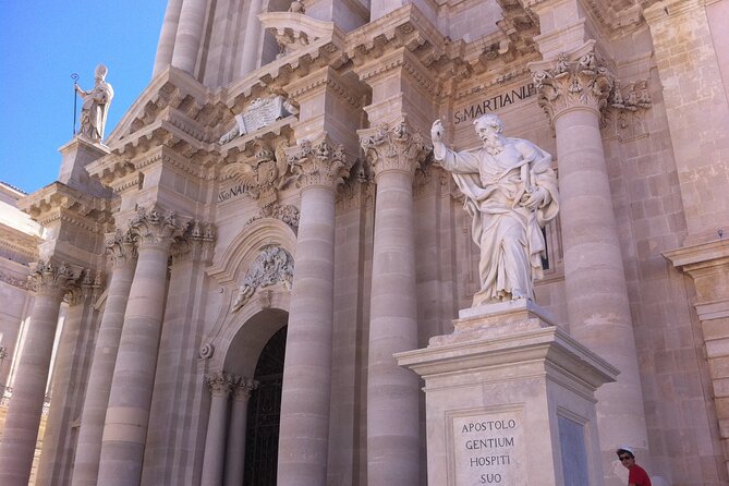 The Beautiful Greek Syracuse with Ortigia Island plus local open market - The Historic Landmarks of Ortigia: Apollo Temple, Duomo Square, and More