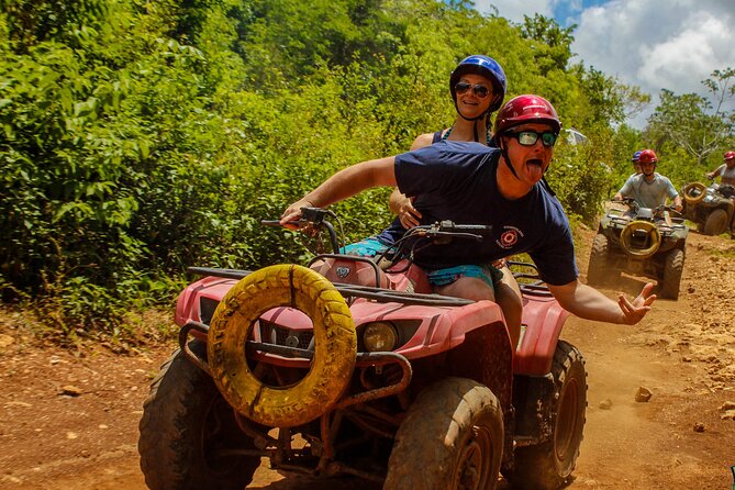 The Best Adrenaline Park! ATV´s Ziplines & Cenote swim experience from Cancun - Key Points