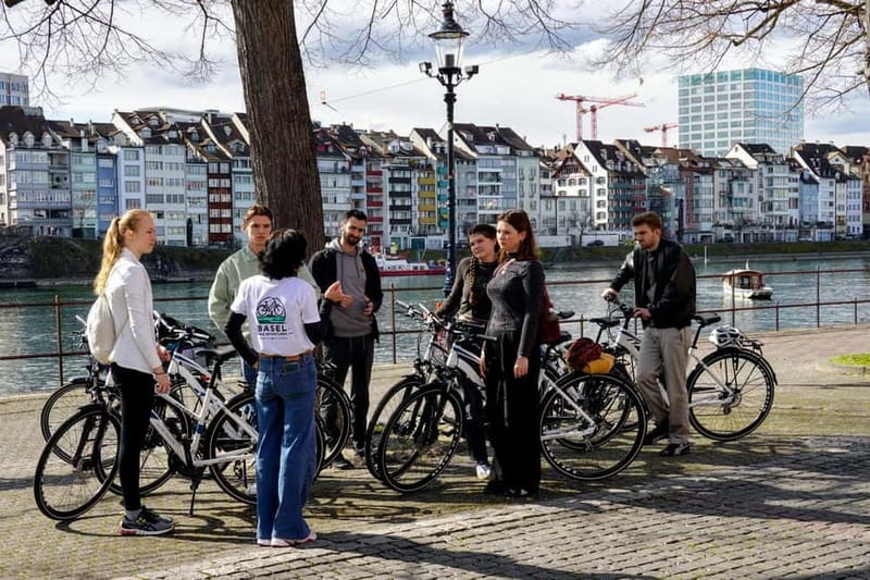 The best of Basel: 2.53-hour guided bike tour - Impressive Views from the Dreirosenbrücke