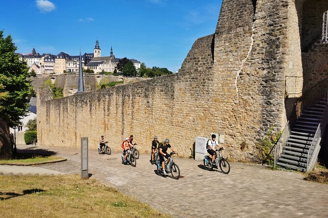 The Best of Luxembourg City Guided E-bike Tour - From Bock Crag to the Modern Kirchberg District