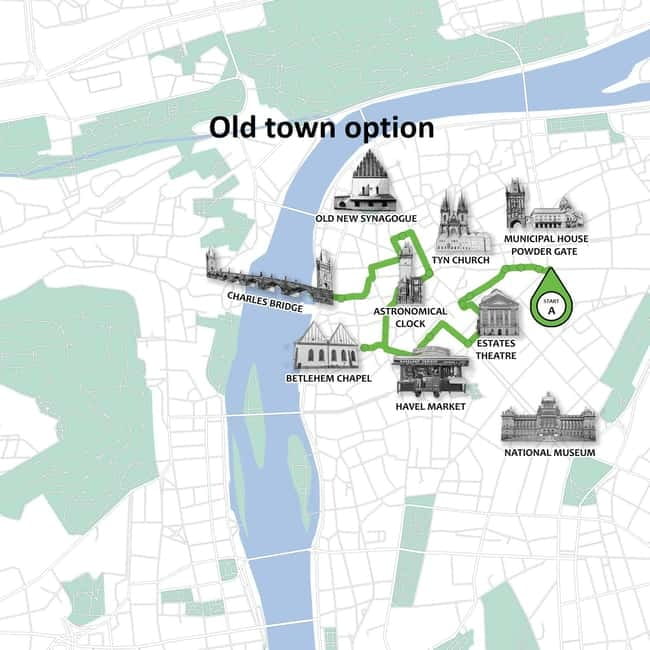 The Best Of Prague: 3 Hour Walking Tour - Meeting Points and Accessibility Details