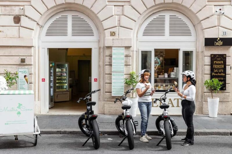 THE BEST OF ROME ON E-BIKE, WITH A GELATO BREAK - Key Points