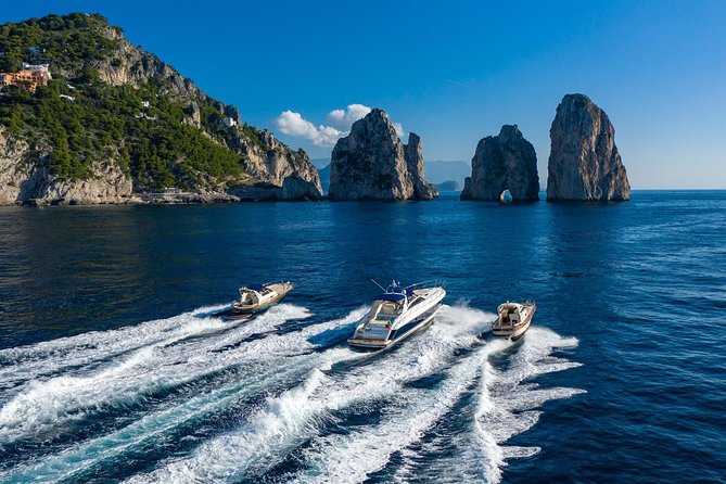 The Blue Fever: Capri island day cruise - Including Food, Drinks, and Additional Amenities