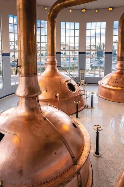 The Brewery Experience and beer tasting including transport - Explore Malta’s Beloved Cisk Beers at the 1950 Farsons Brewery
