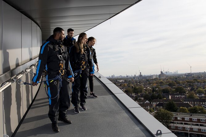 The Dare Skywalk Climb - Starting Point at Tottenham Experience and Check-In Process