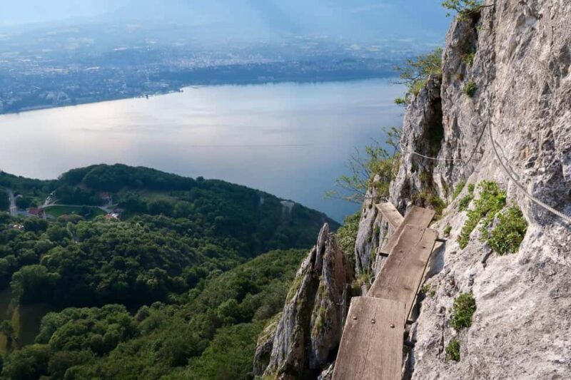 The Dent du Chat: Via Ferrata - The Via Ferrata Route: A Mix of Thrills and Contemplation
