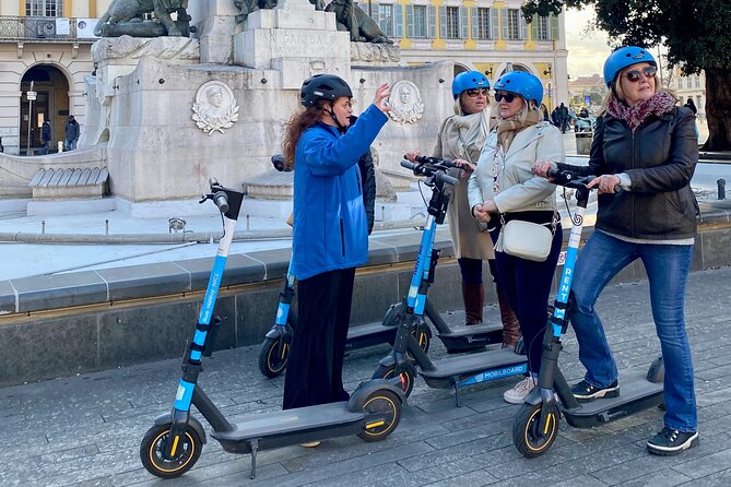The essentials of Nice by electric scooter 1H30 - The Starting Point and Tour Length in Nice