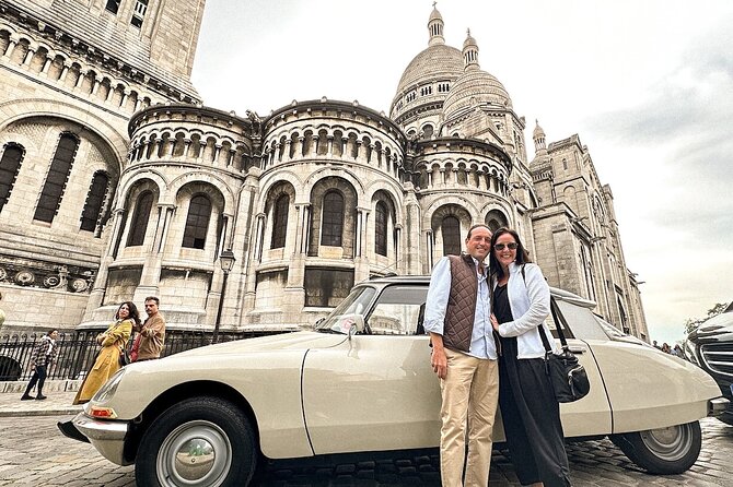 The Essentials of Paris in a Classic Open Top Car Citroën DS - The Luxury of the Pont Alexandre III and Place-Vendôme