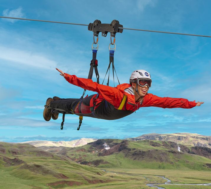 The Falcon : Superman ride with Mega Zipline Iceland - Experience the Longest and Fastest Zipline in Iceland