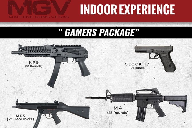 The Gamers Shooting Experience in Las Vegas - Spectator Policy and Additional Costs