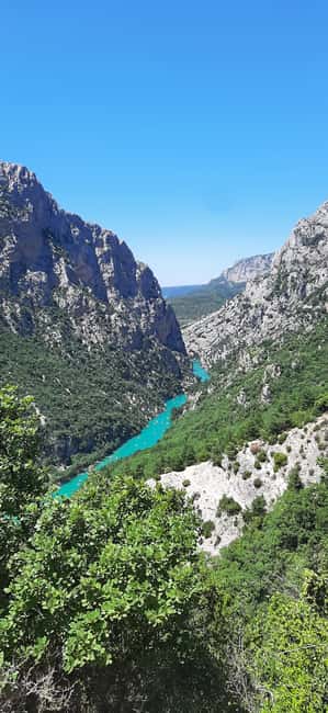 The Gorges du Verdon, departing from Moustiers-Sainte-Marie, tour and transportation - Commentary and Stories from Local Guide Anne