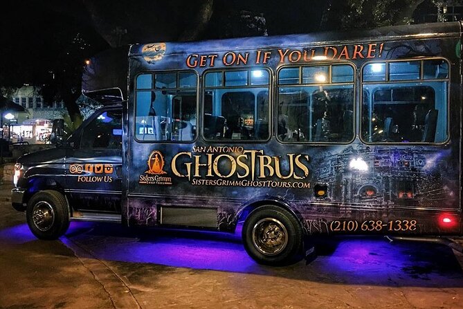The Haunted Ghost Bus Tour in San Antonio - The Last Leg: Passing by San Pedro Creek and Other Landmarks