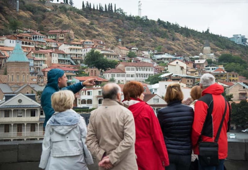 The Heart of Tbilisi: Walking Tour of Top Landmarks - Exploring the Iconic Metekhi Church and Gorgasali Statue