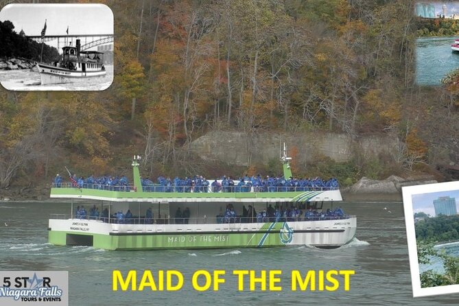 The iconic Boat Ride- Maid of the Mist ticket- Best selling Tour! Get Tickets - Logistics: Meeting Points and Accessibility