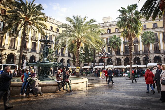 The Joan Miró Mystery: Self-Guided Art Treasure Hunt in Barcelona - Visiting Carrer del Comte Borrell and the Sant Antoni Market