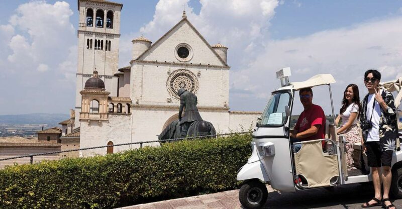 The Life of Saint Francis Tour by Tuk Tuk: English & Spanish - Explore Assisis Sacred Streets on a Private Tuk Tuk Tour