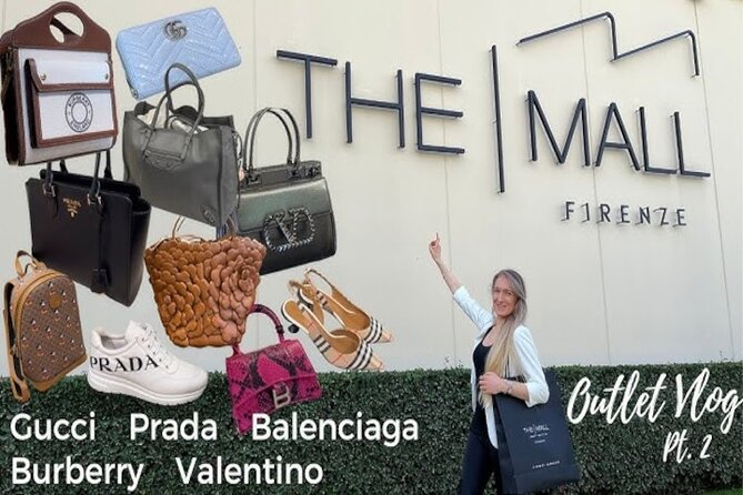 The Mall Outlet Florence from Rome: Private Shopping Tour - Shopping at The Mall: A Luxurious Outlet Experience