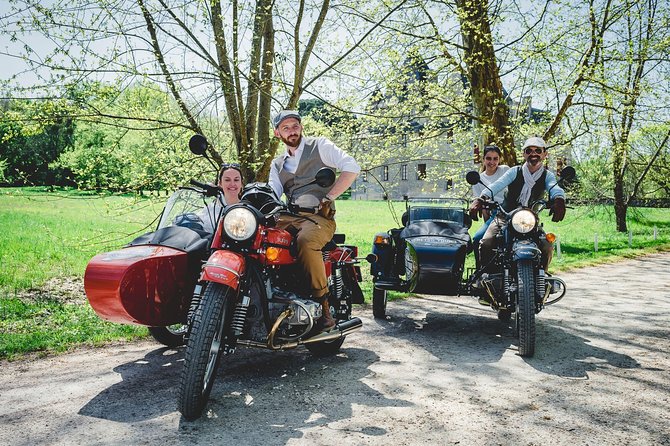 The Médoc in a sidecar, magic! - Visiting a Château Grand Cru Classé in the Médoc