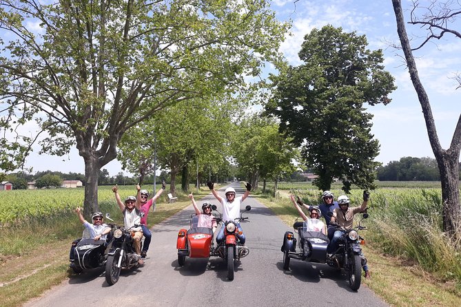 The Médoc in a sidecar, magic! - Logistics: Meeting Point and Group Size