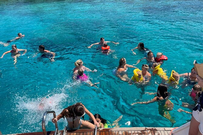 The Mermaid Cruise by Medusa Cruises  2:30-Hour Family Adventure - The Iconic Stop at Cape Cavo Grecos Blue Lagoon