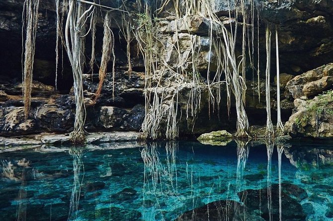 The most complete tour to Tulum, Coba, Cenote and Playa del Carmen in one day - Cooling Off in the Cenote Kuxtal