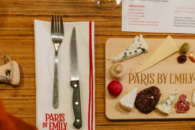 The Official Emily in Paris Wine & Cheese with Butter Making - Indulging in Artisanal Cheeses with a Delicious Bread Pairing