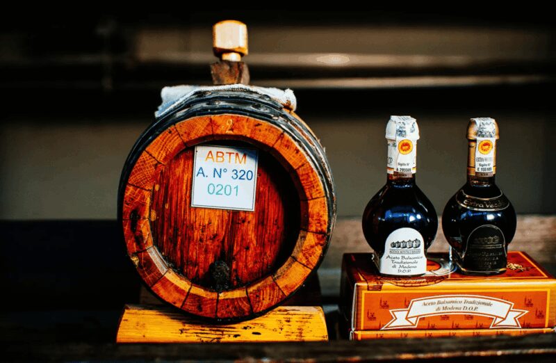 The Only Modena City Center Balsamic Vinegar Barrel Room - Tasting Three Artisanal Balsamic Vinegars
