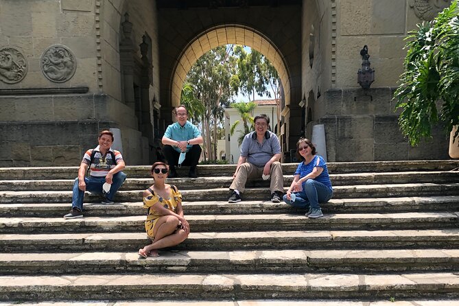 The ORIGINAL Downtown Santa Barbara Walking Food & Drink Tour - The Granada Theatre and the La Arcada Courtyard’s Charm