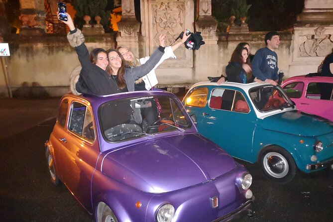 The ORIGINAL Fiat 500 Night tour of Rome - Starting the Night in Rome: Pickup and Overview