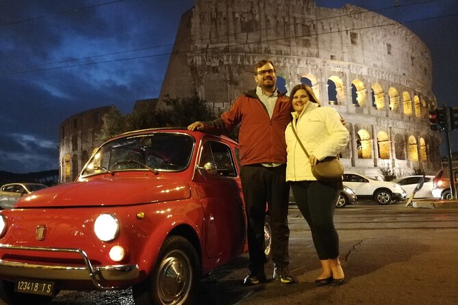 The ORIGINAL Fiat 500 Night tour of Rome - Gaze at the Majesty of St. Peter’s Square