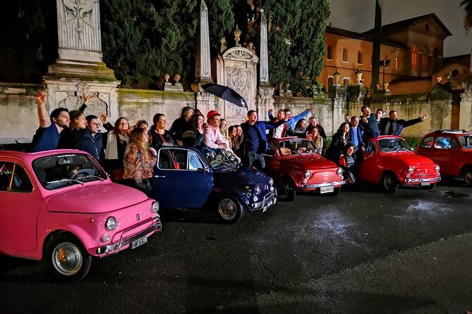 The ORIGINAL Fiat 500 Night tour of Rome - Navigating Rome’s Tiny Streets in a Fiat 500
