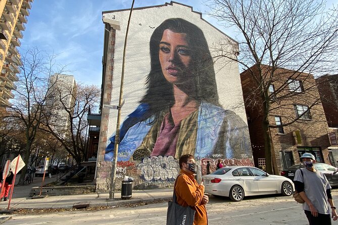 The Original Montreal Mural Arts Tour by Spade & Palacio - Walking the Historic Saint-Laurent Boulevard