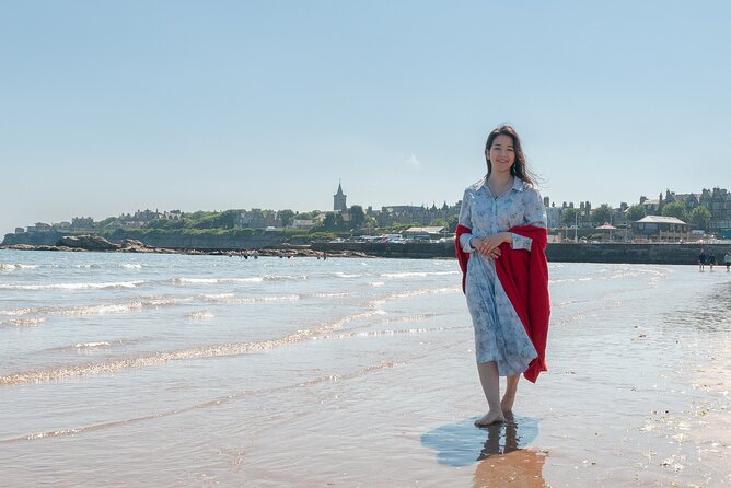 The Original St Andrews Photo Shoot Tour - Visiting St Andrews West Sands Beach for Beach Photography
