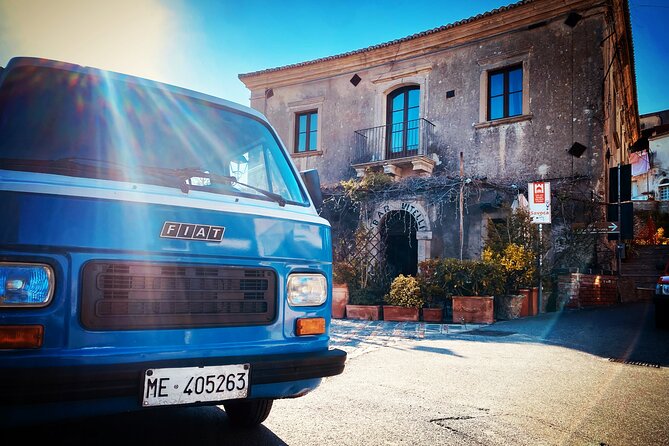 THE PADRINO TOUR - Savoca and Forza d'Agrò aboard the Vintage 80's Minibus - Discover the Padrino Tour: Sicily in Vintage Style for $200.83