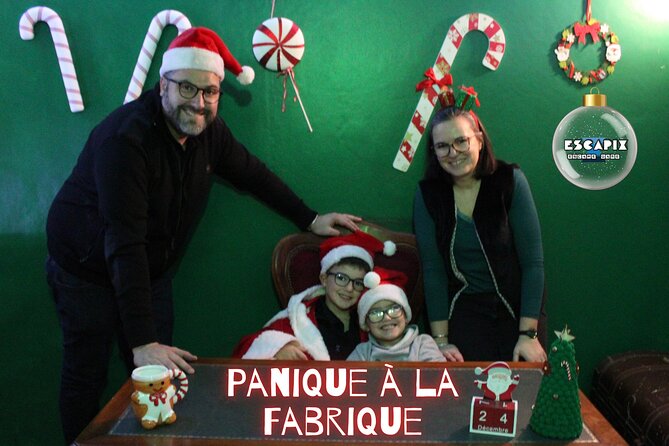 The "Panic at the Factory" room - Santa’s Elves Lose the Roadmap in Perpignan’s Christmas Factory