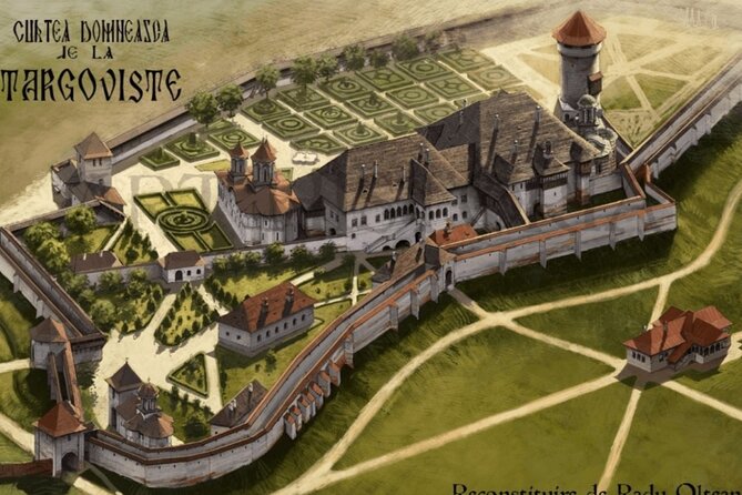 The Real Dracula's Castle in Targoviste and Dracula's Tomb - Exploring Targoviste Fortress and Princely Court
