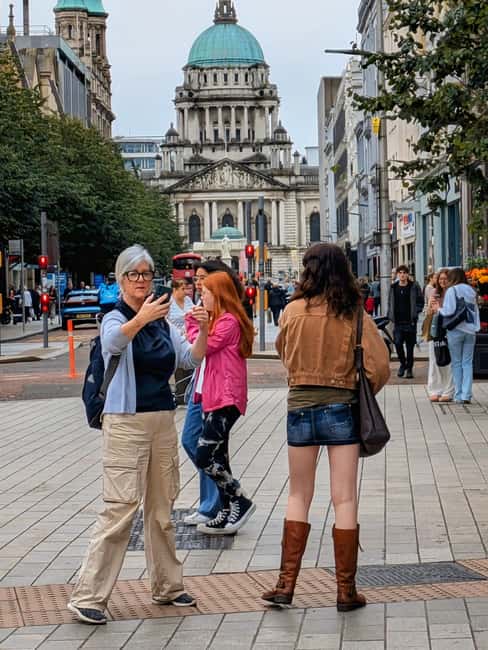 The Real Story of Belfast: walking tour with a local guide - The Final Stops and End at Belfast City Hall