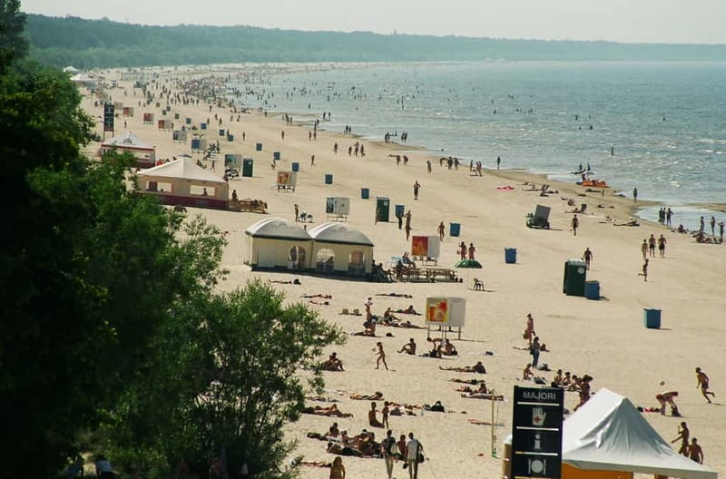 The Soul of the Baltic Sea - Jurmala Tour - Walking Along the Pedestrian Promenade in Jurmala’s Heart