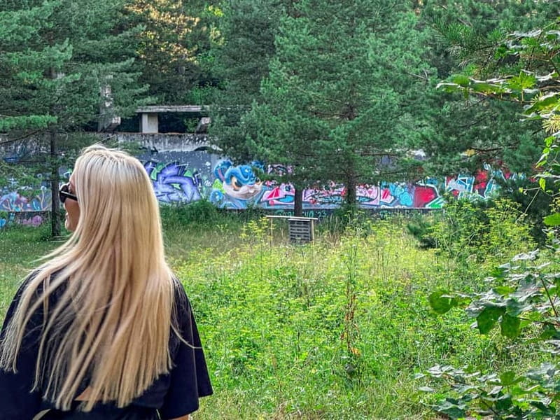 The spirit of the Winter Olympics | Hike along the bobsleigh track - Visiting the Old Bobsleigh Ruins and Graffiti Art