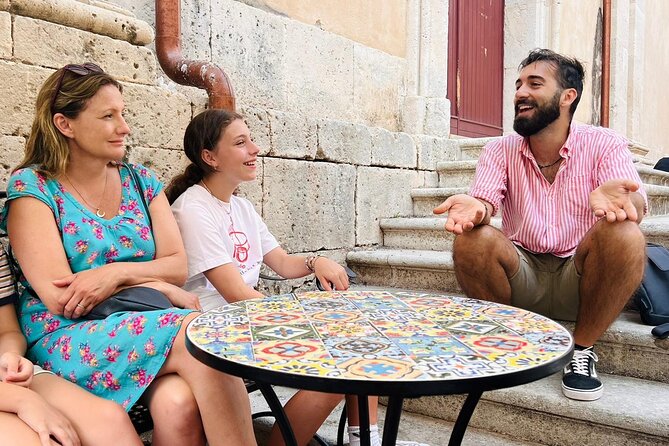 The Street Food Tour with a Local Guide in Ortigia! - Syracuse. - Enjoying Fresh Cheeses and a Signature Panino