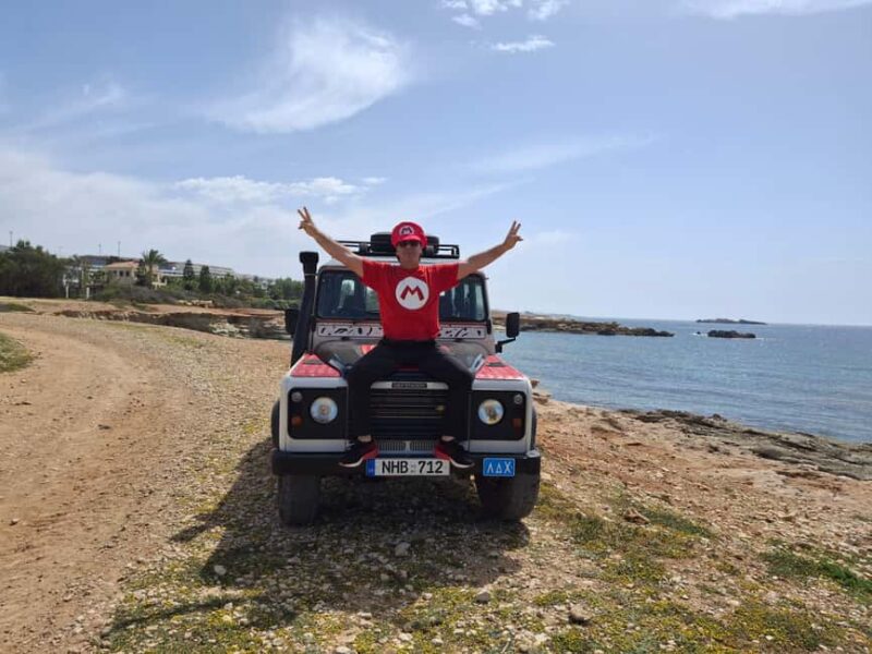 The Super Team : Akamas & Avakas Jeep Safari from Paphos - Pickup and Transport: Starting Your Cyprus Exploration