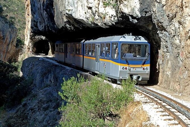 The Top Kalavryta, Rack Railway & Cave of Lakes Private Tour from Athens - Scenic Drive to Diakofto and the Odontotos Railway Experience