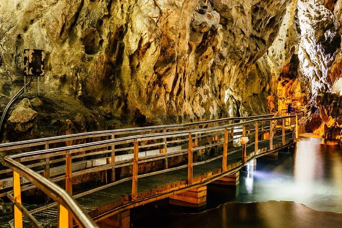 The Top Kalavryta, Rack Railway & Cave of Lakes Private Tour from Athens - The Spiritual and Architectural Marvel of Mega Spileo Monastery