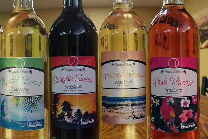 The Tour and Wine Tasting Experience at Aspirations Winery - Food and Beverage Offerings